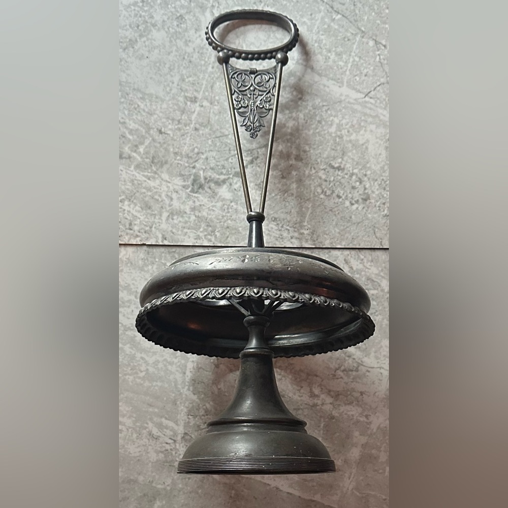 Vintage Silver Plated Condiment Holder